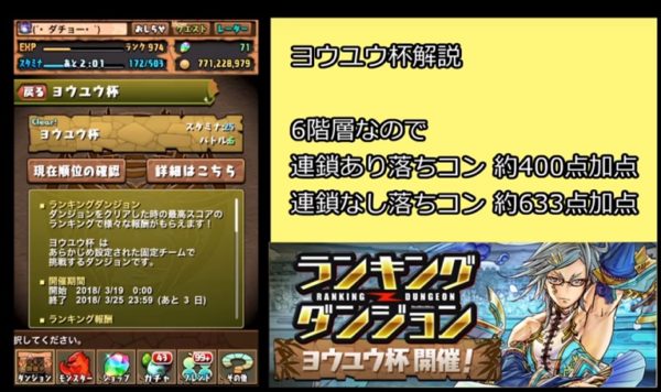 パズドラ ボーダー爆上げ ダチョーさんが ヨウユウ杯 を解説 今からでも遅くないパズドラ攻略