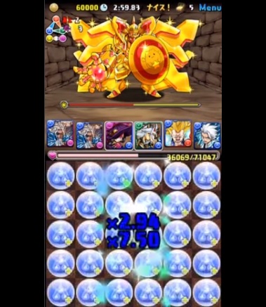 パズドラ マルチ 火曜ダンジョン 黄金兵 超地獄級 半ポチ周回パーティー動画まとめ 今からでも遅くないパズドラ攻略