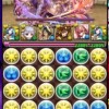 【パズドラ】覚醒アマテラスで「極限の闘技場」をクリアしている動画